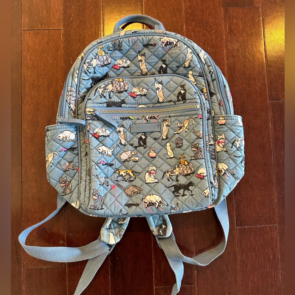 Vera Bradley Cats Meow Backpack